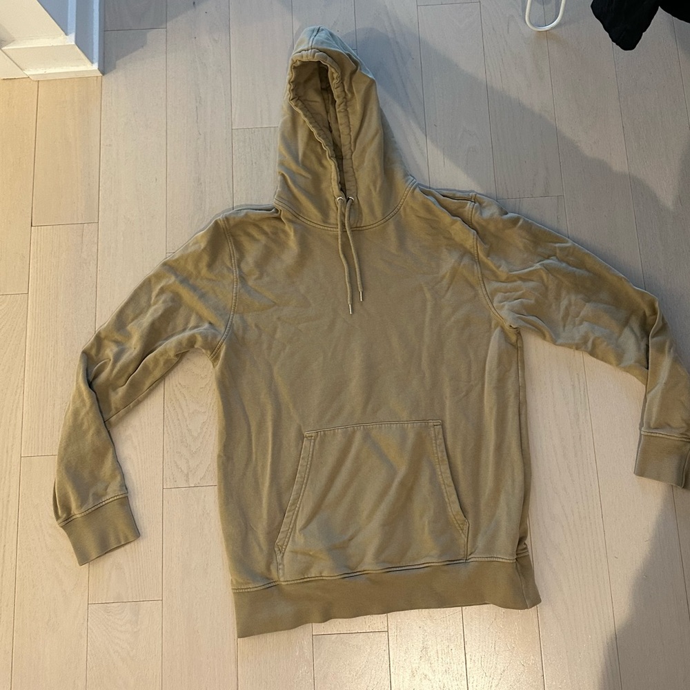 Men's S Beige hoodie by colourful standard